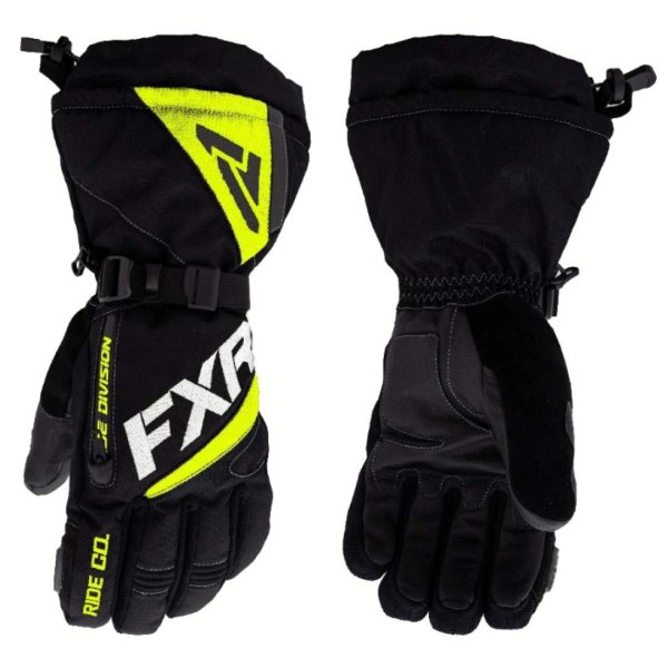 Перчатки для снегохода FXR Fuel #4 yellow-green (M)